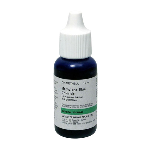 Methylene Blue 1% Aqueous Stain/dye Solution 60mL (2 fl oz)