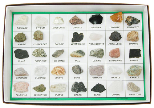 Rocks and Minerals Set, Grades 5-12