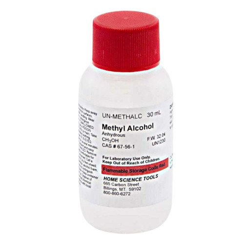 Methyl Alcohol, 30 ml Home Science Tools