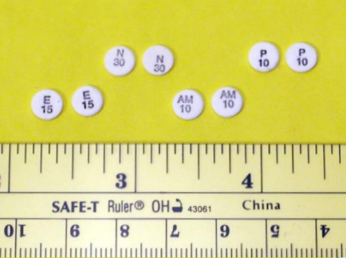 Antibiotic Disc Set For Sensitivity Testing