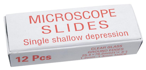 Micro Slide 1 Concavity 12//Pk
