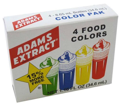 Food Coloring, 4 Colors Home Science Tools Food Coloring, 4 Colors Home Science Tools
