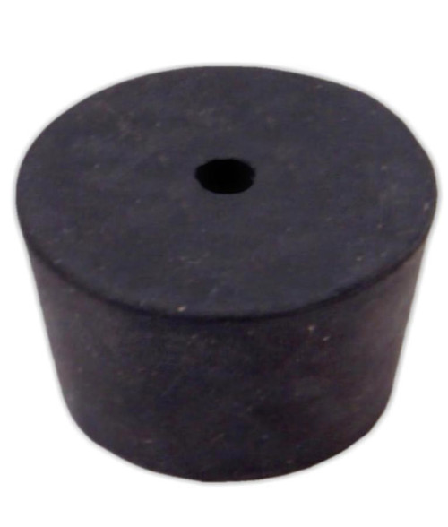 Rubber stopper, No. 10, 1hole