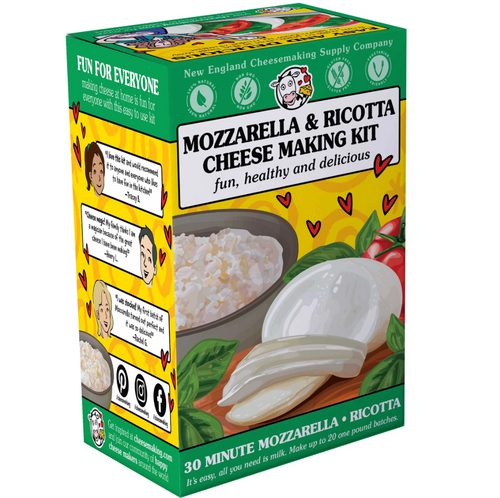 Cheese Making Kit Make Mozzarella And Ricotta With The Kids