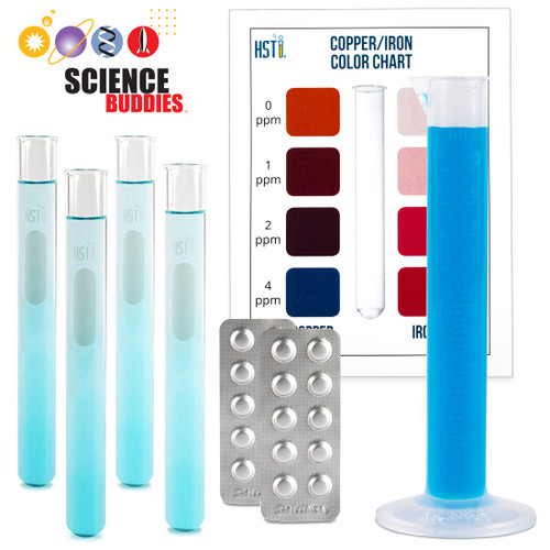 Copper & Iron Test Kit Science Buddies