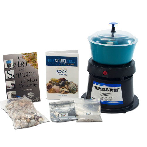 Raytech Tumble Vibe Rock Tumbler Kit Home Science Tools