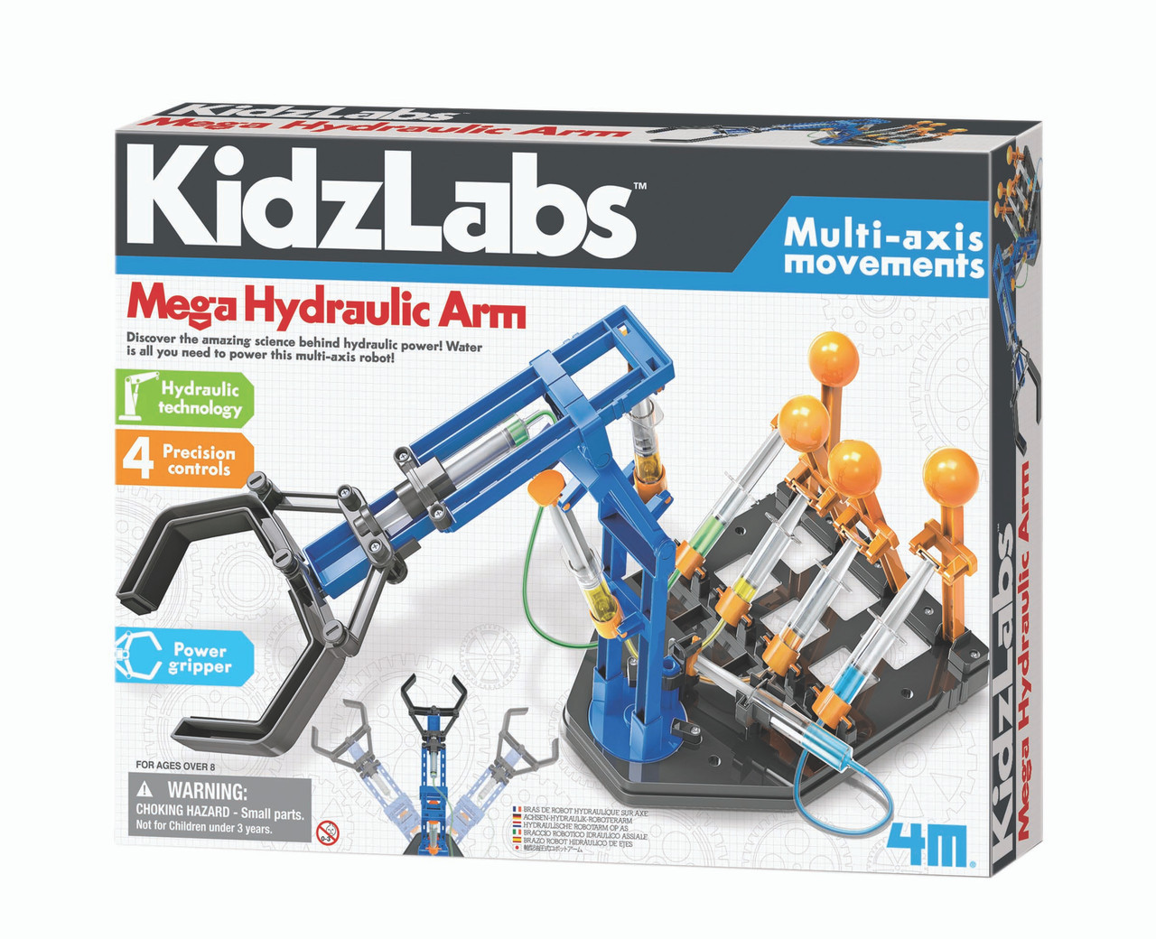 Image of 4M KidzLabs Mega Hydraulic Arm