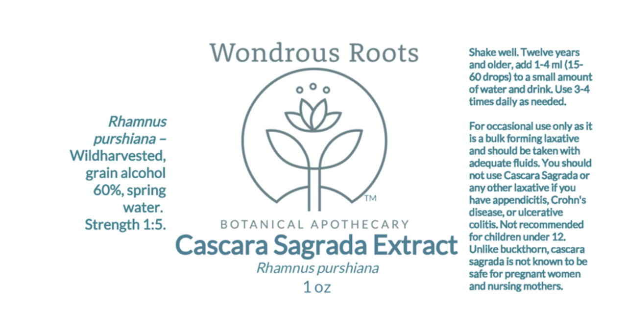 Cascara sagrada Bark Extract