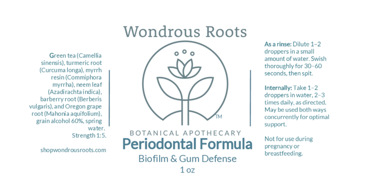 NEW!  Periodontal Formula - Biofilm & Gum Defense