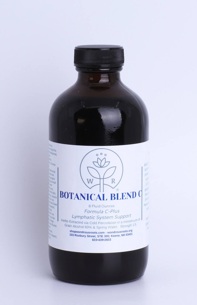 Botanical Blend C - Combination C-Plus & Lymphatic System Support - 8 oz