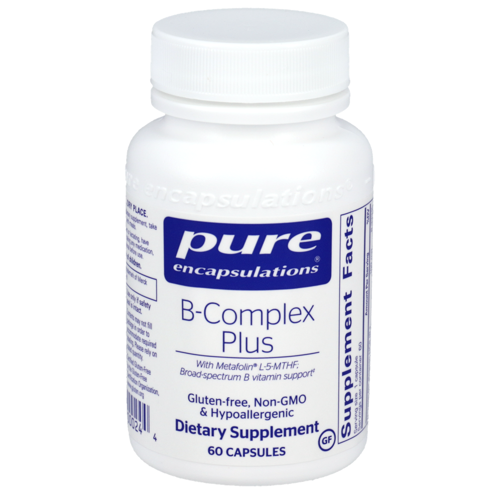Pure Encapsulations B-Complex Plus #60 caps