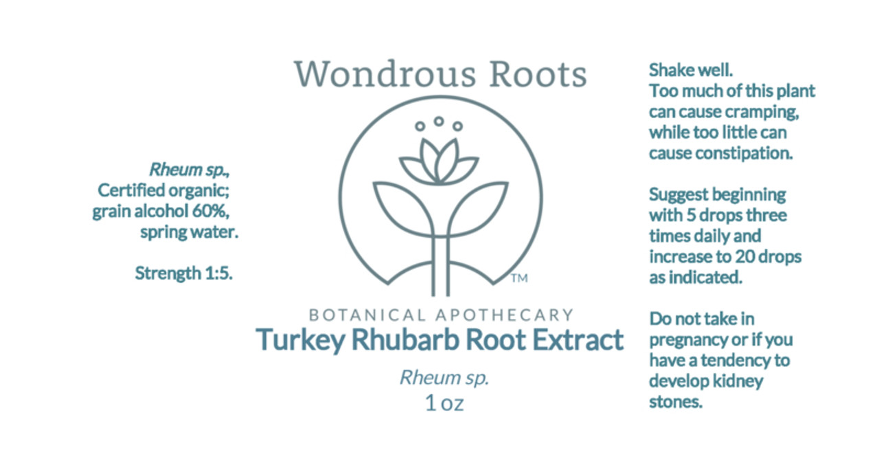 Turkey Rhubarb Root Extract