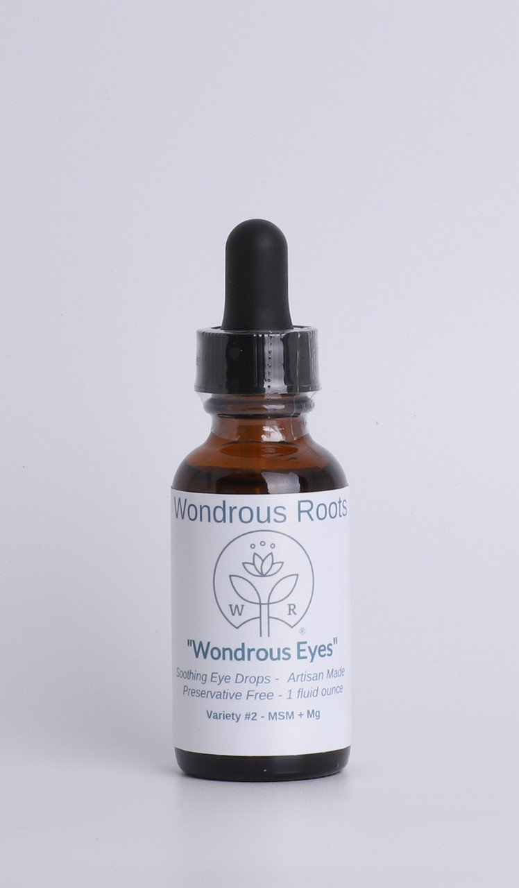 "Wondrous Eyes" -Soothing Eye Drops · Artisan Made · Preservative Free 4 Varieties to Choose From!