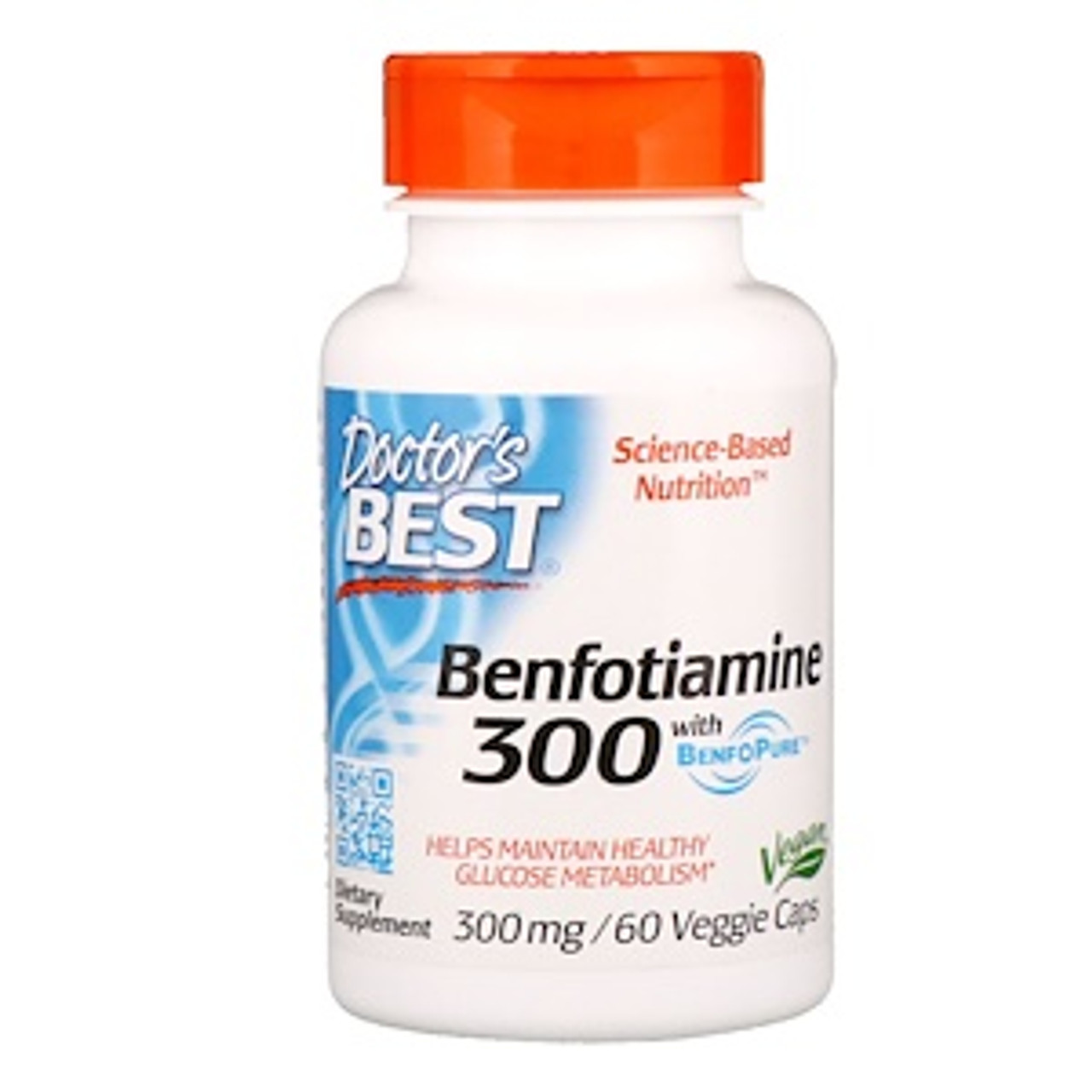 Doctor's Best Benfotiamine 300 mg #60