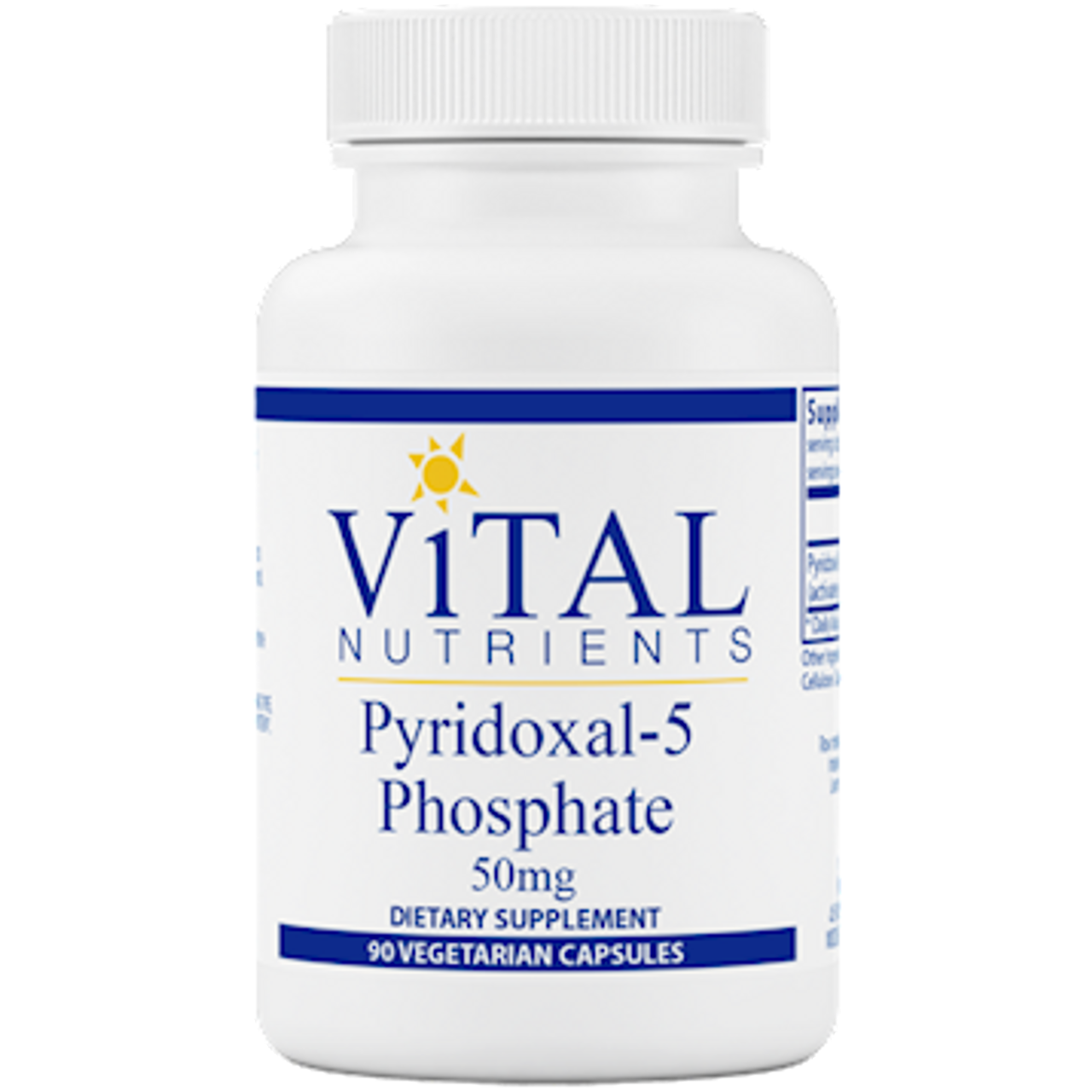 Vital Nutrients Pyridoxal-5-Phosphate (P-5-P) 50 mg - #90