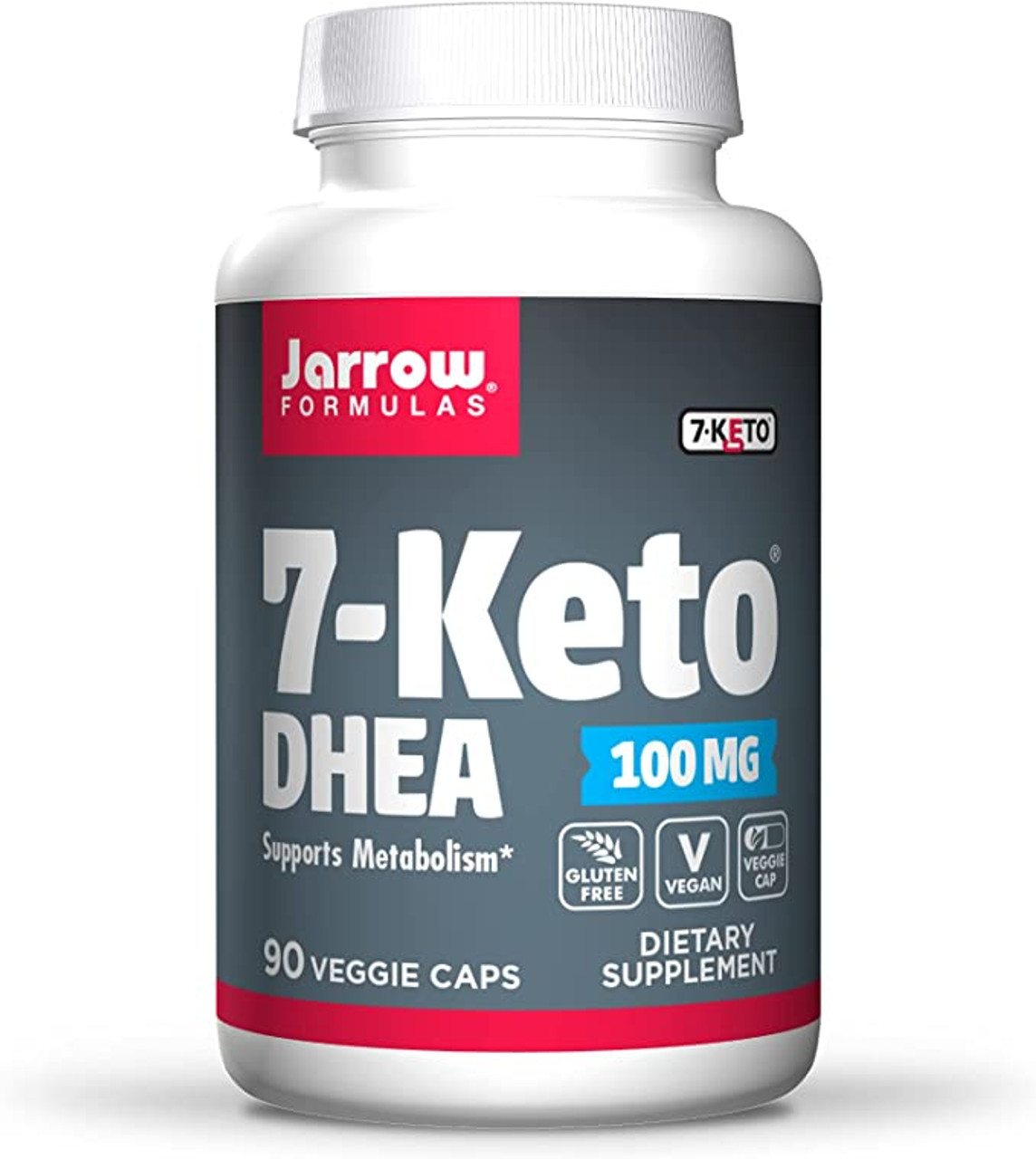 Jarrow 7-Keto DHEA 100 mg -  30 veg caps