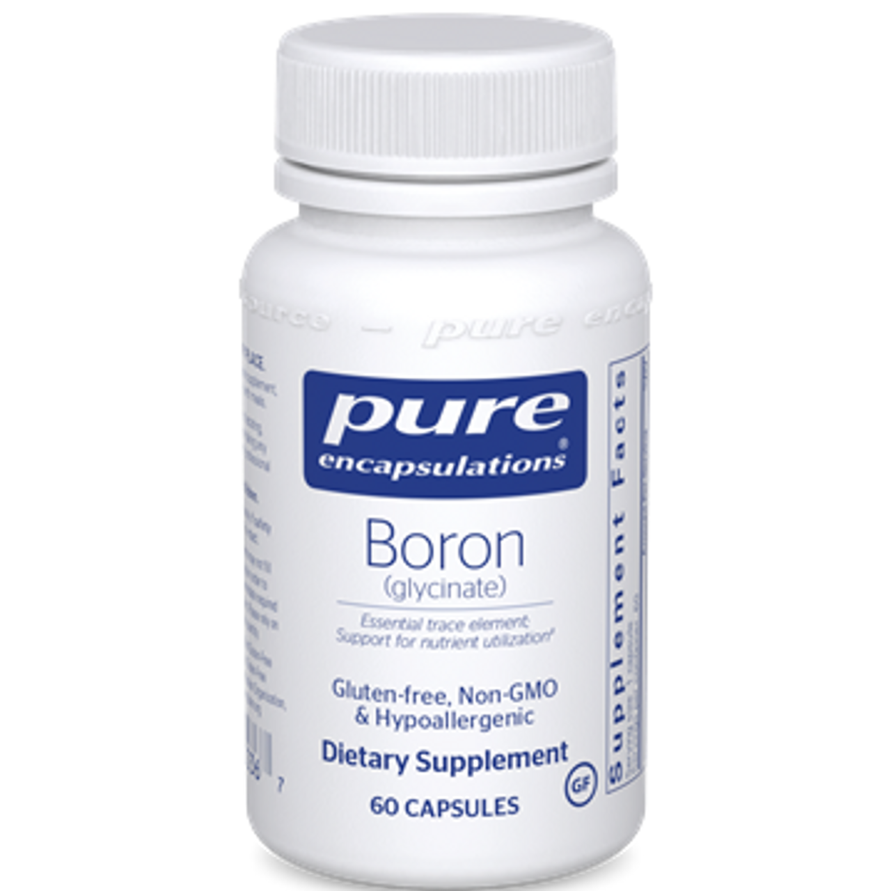 Pure Encapsulations Boron Glycinate 2 mg - #60 capsules 
