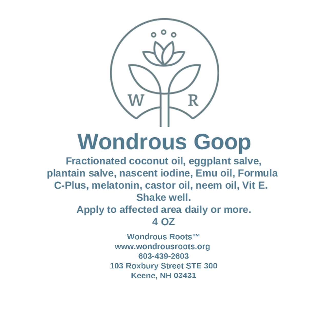 Wondrous Goop - Topical - Now with Blushwood Berry Extract!