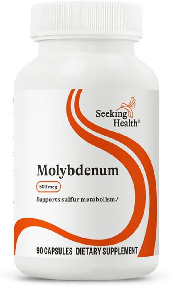 Seeking Health  Molybdenum Glycinate 500 mcg - #90 Capsules