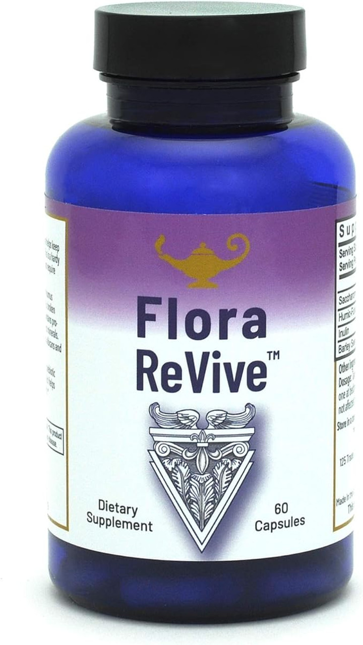 RnA ReSet - Flora Revive, Daily SBO Probiotic Capsules, 10 Billion CFU, Soil Based Probiotic, Shelf Stable, 60 Capsules - by Dr. Carolyn Dean