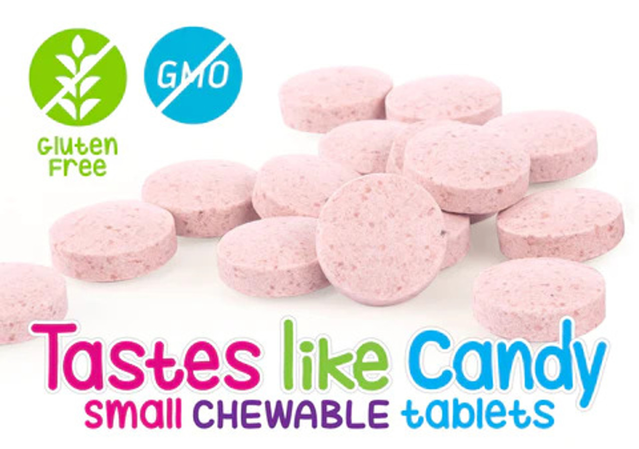 Silver Fern Brand Kids Ultimate Probiotic - 30 Chewable Tablets - Sugar & Gluten Free - Children's Dietary Supplement - DNA & Survivability Verified - Digestive & Immune Support