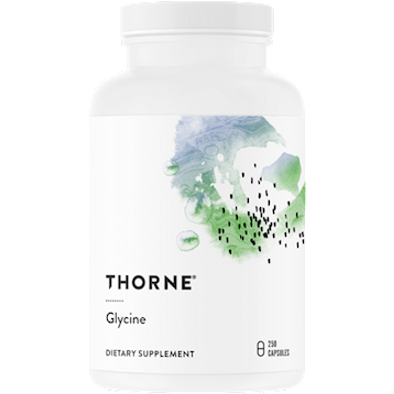 Thorne, Glycine, 250 Capsules