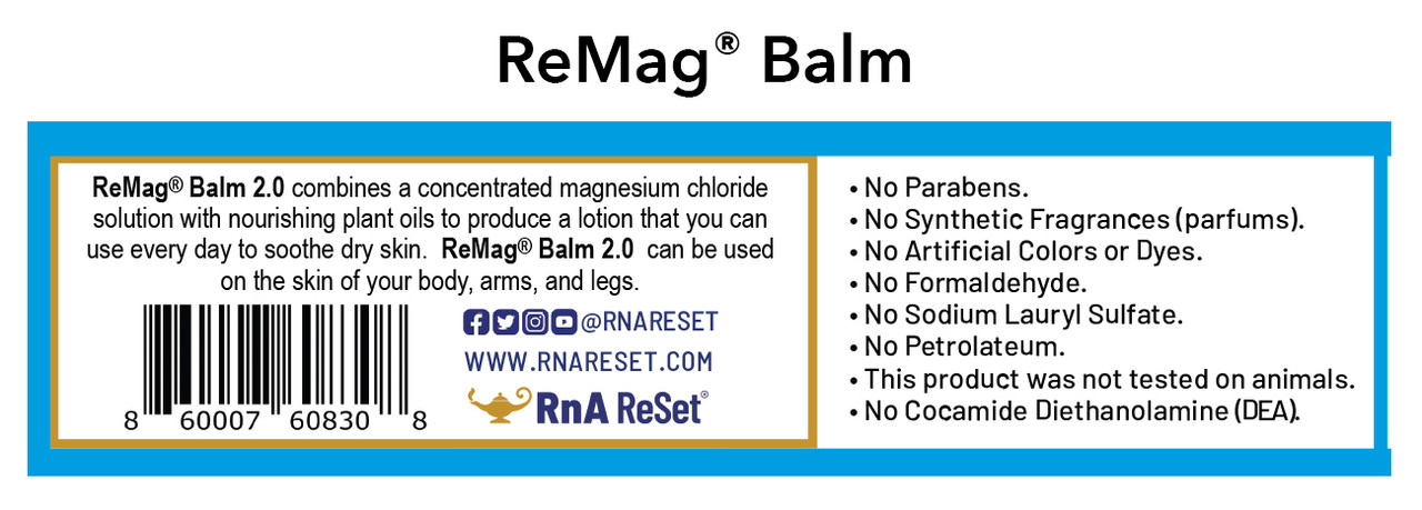 ReMag Balm 2.0 - 8 fluid ounces