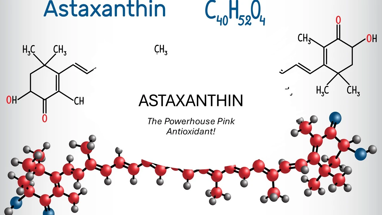 ASTAXANTHIN:  The Powerhouse Pink Antioxidant!