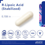 Pure Encapsulations R-Lipoic Acid (Stabilized) | Hypoallergenic Supplement with Enhanced Antioxidant Protection and Metabolic Support | 60 Capsules