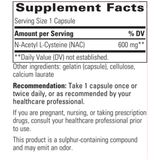 ntegrative Therapeutics NAC - Antioxidant Support Supplement for Respiratory & Lung Function* - Gluten-Free & Dairy-Free - 60 Capsules (60 Servings)