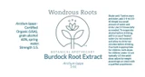 Burdock Root Extract