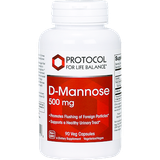 Protocol for Life Balance - D-Mannose 500 mg - #90 Capsules 