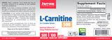 Jarrow Formulas, L-Carnitine, 500 mg, 100 Veggie Caps