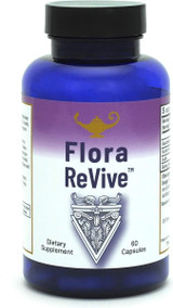 RnA ReSet - Flora Revive, Daily SBO Probiotic Capsules, 10 Billion CFU, Soil Based Probiotic, Shelf Stable, 60 Capsules - by Dr. Carolyn Dean
