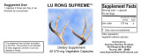 Supreme Nutrition Products - Lu Rong Supreme 570 mg - #45 capsules