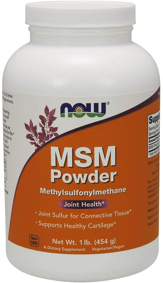 NOW MSM Powder 16 oz Wondrous Roots