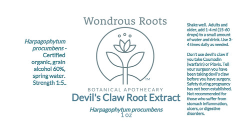Devil's Claw Root Extract