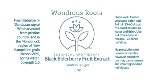 Elderberry (Black) Fruit Extract