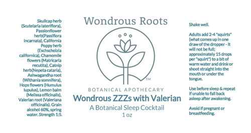 Wondrous ZZZs with Valerian Root
