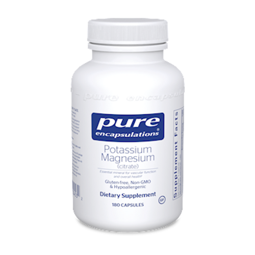 Pure Encapsulations Magnesium/Potassium Citrate - #180 VegCaps