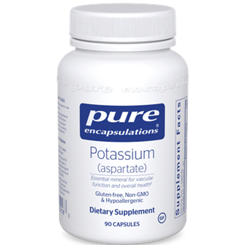 Pure Encapsulations Potassium Aspartate 99 mg - #90 capsules 