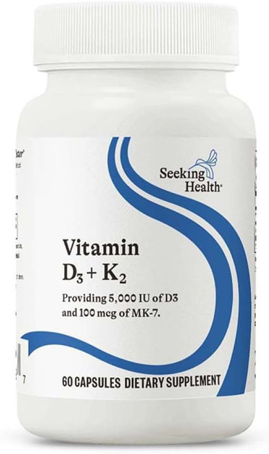 Seeking Health Vitamin D3+K2 - #60 capsules 