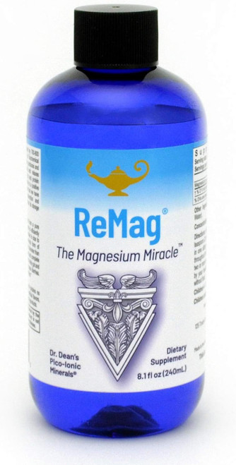 RnA ReSet - ReMag High Absorption Magnesium Liquid, Experience The Magnesium Miracle, Magnesium Chloride - by Dr. Carolyn Dean, 8.1 Fl Oz 