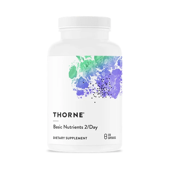 NEW - 60-Day-Supply!  Thorne Basic Nutrients 2/Day #120