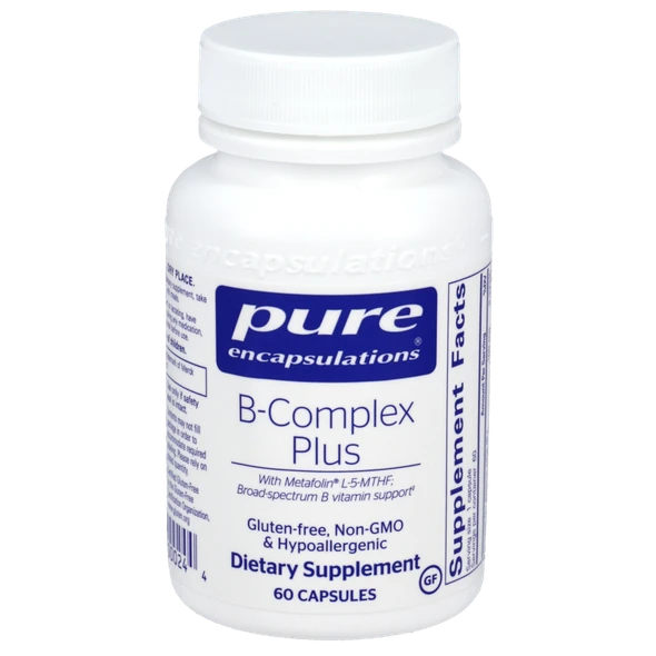 Pure Encapsulations B-Complex Plus #60 caps