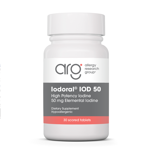 Optimox Iodoral 50 mg Supplement - Potassium Iodide Tablets, High Potency Iodine Supplements, Thyroid Support, Vitamins & Minerals - #90 scored tablets
