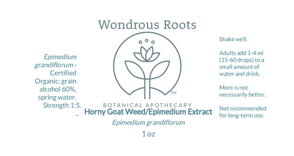 Horny Goat Weed (Epimedium) Herb Extract