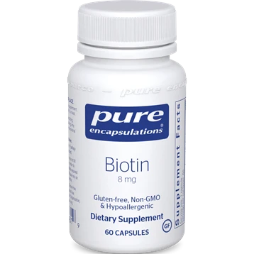 Pure Encapsulations - Biotin 8 mg - 60 vcaps 