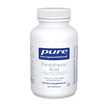Pure Encapsulations Pantothenic Acid 500 mg - #120 Capsules