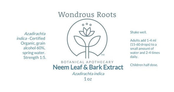 Neem Leaf & Bark Extract
